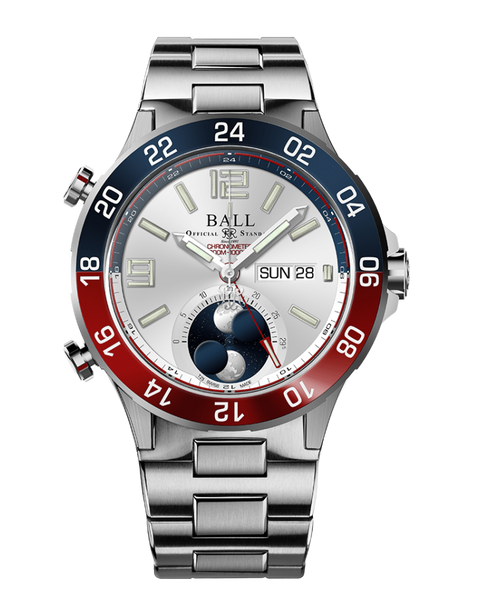 Ball Roadmaster Marine GMT Moonphase 42mm DG3220A 6 month