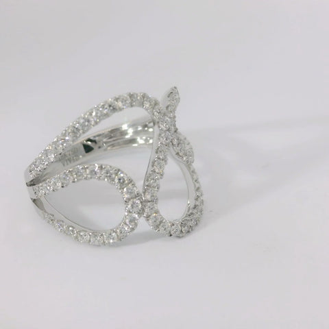 18K White Gold Ring