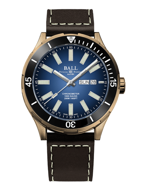 Ball Roadmaster Marvelight Bronze (42mm) DM3070B Blue