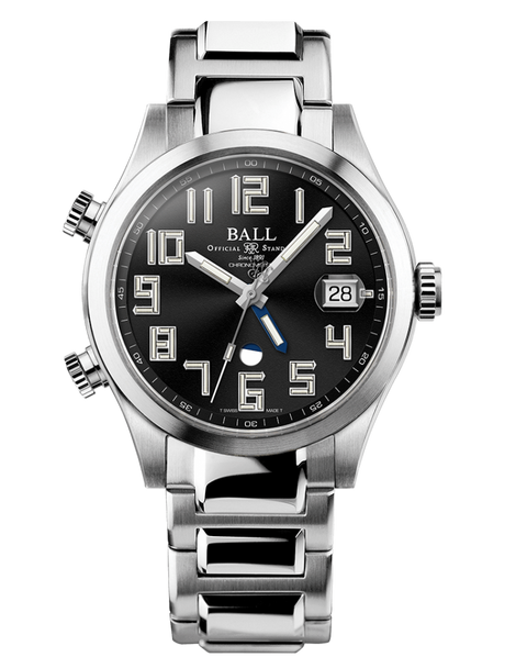 Ball Engineer II Timetrekker (40mm) GM9020C-SC-BK