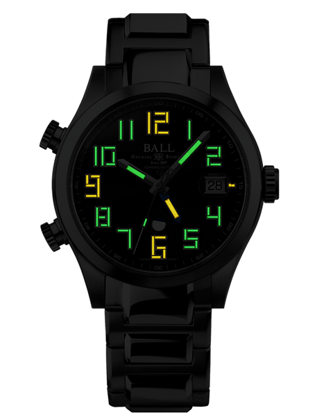 Ball Engineer II Timetrekker (40mm) GM9020C-SC-BK