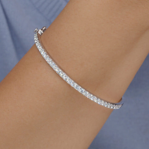 KWIAT 18KT Diamond Bangle Bracelet B-15561W-0-DIA-18K