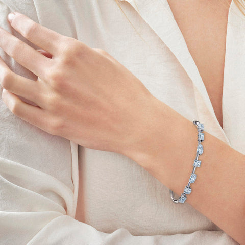 KWIAT 18KT Starry Night Diamond Bangle B-15687-0-DIA-18KW