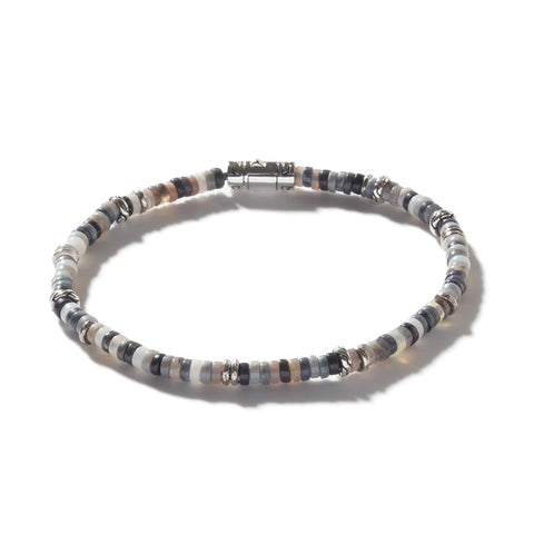 John Hardy Heishi Bracelet, Sterling Silver, Australian Opal BUS900698OP