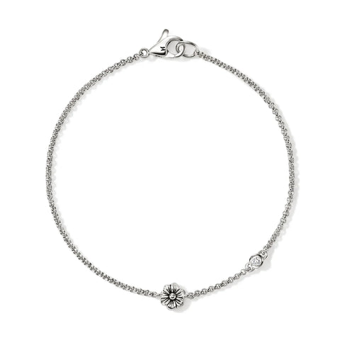 John Hardy Wildflower Station Bracelet, Sterling Silver Billie Eilish and FINNEAS Collaboration BUP430542LGDN