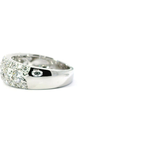 14KT WHITE GOLD DIAMOND RING 130-01716