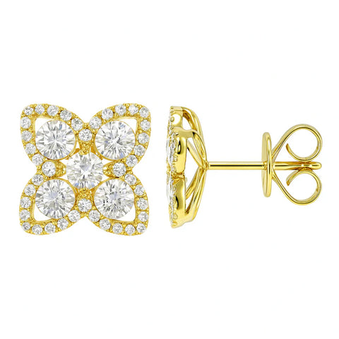 Flower Cluster Earrings