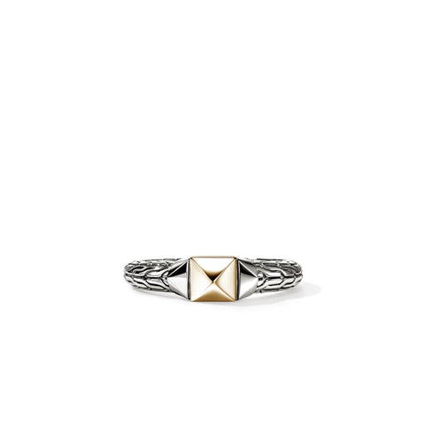 John Hardy Icon Stud Ring, Gold, Sterling Silver, 5MM RZZ97200
