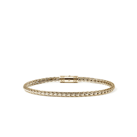 John Hardy Icon Bracelet, Gold, 3.5MM BUGG97210