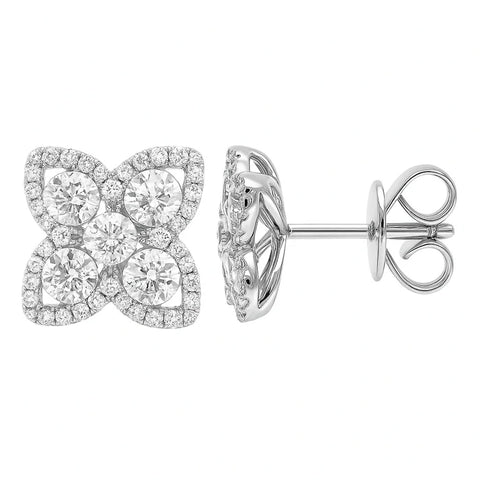 Flower Cluster Earrings