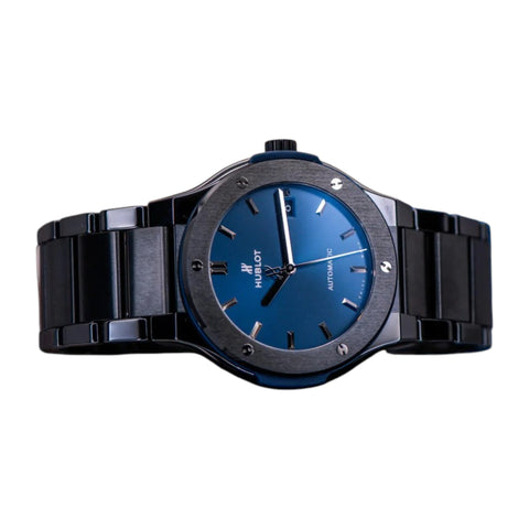 Hublot Classic Fusion Blue Dial 510.CM.7170.CM (Unworn 2025)