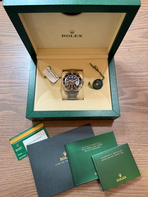ROLEX SEA-DWELLER DEEPSEA 116660 44MM GRADIENT BLUE DIAL