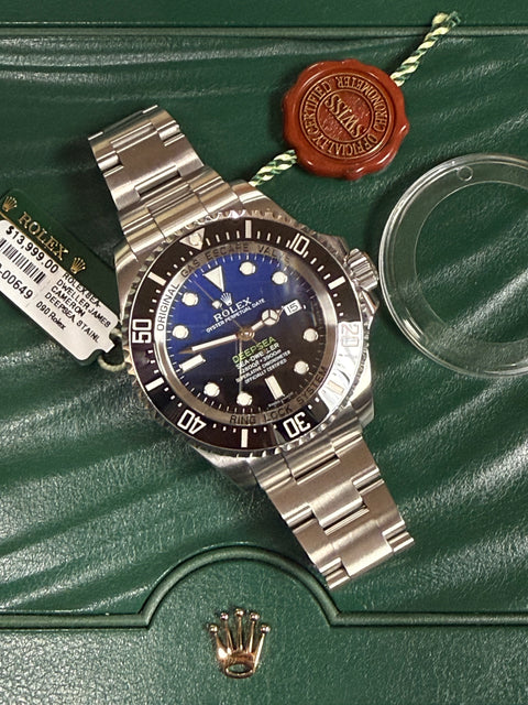 ROLEX SEA-DWELLER DEEPSEA 116660 44MM GRADIENT BLUE DIAL