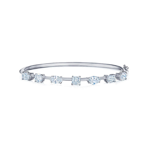 KWIAT 18KT Starry Night Diamond Bangle B-15687-0-DIA-18KW