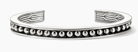 Nailhead Cuff, Sterling Silver, 7.5MM CM30182