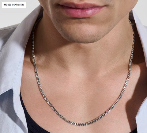 John Hardy Curb Chain Necklace, 3.9MM