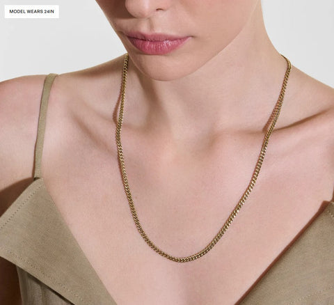 John Hardy Curb Chain Necklace, 3.9MM