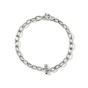 John Hardy Screwball Link Bracelet, Sterling Silver, 5MM Billie Eilish and FINNEAS Collaboration BU43083