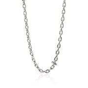 John Hardy Screwball Link Necklace, Sterling Silver, 8.3MM Billie EIlish and FINNEAS Collaboration NB43080