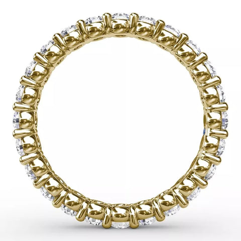 Fana Chunky Shared Prong Eternity Band W6113