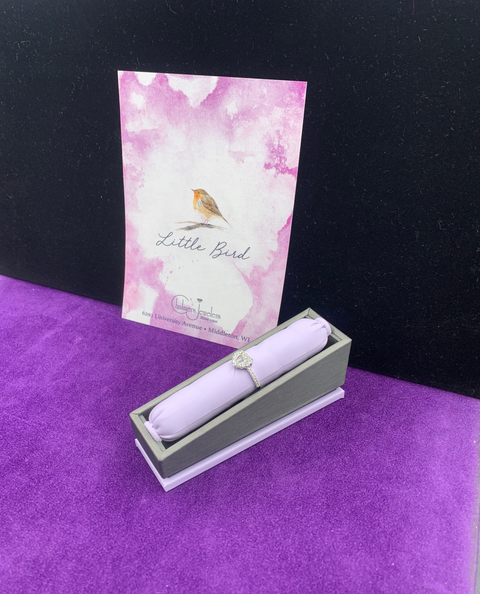 A blissful diamonds heart shape ring, you can't resist this one! - Chalmers Jewelers