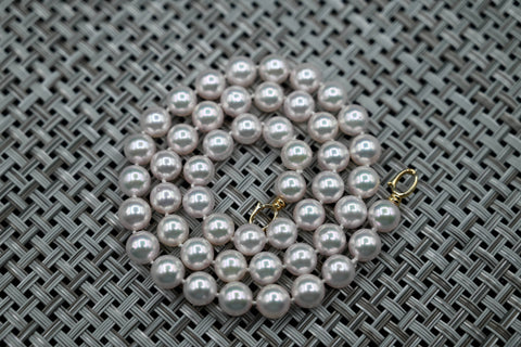 White Cultured Pearl Necklace