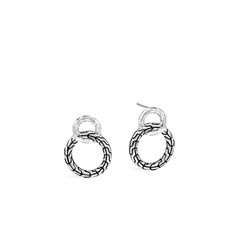 Classic Chain Interlinking Stud Earring - Chalmers Jewelers