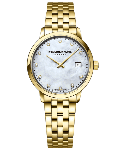 Toccata Classic Ladies Gold Diamond Steel Watch 5985-P-97081 - Chalmers Jewelers