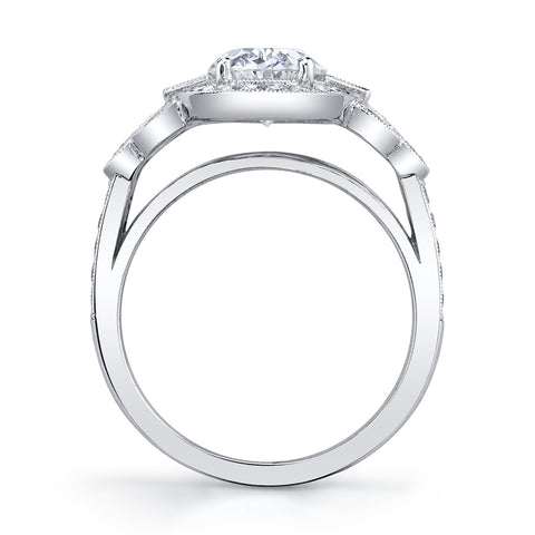 Sylvie Oval Engagement Ring S1873