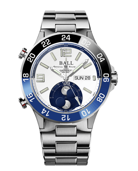 Ball Roadmaster Marine GMT Moonphase 42mm DG3220A 3 month