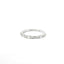 14K White Gold and Diamond Band