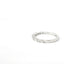 14K White Gold and Diamond Band