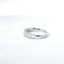 14K White Gold and Baguette Diamond Band