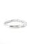 14KT White Gold Pear Shape and Round Diamond Band