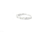 14KT White Gold Pear Shape and Round Diamond Band