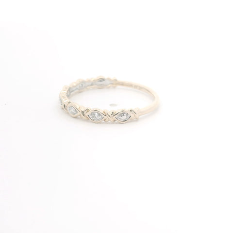 Gold & Natural Diamond Fashion Band