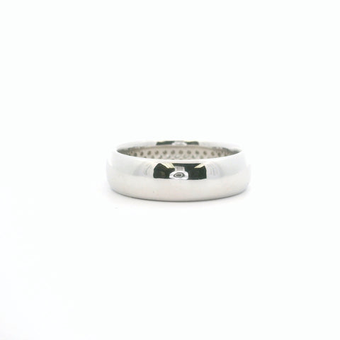 White Gold Pave Diamond Ring 110-06392