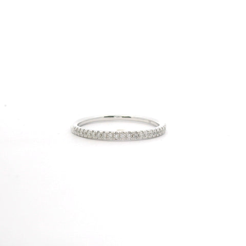 WHITE GOLD DIAMOND BAND 110-0648