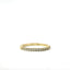 14KT YELLOW GOLD FRENCH PRONG DIAMOND BAND 110-06479