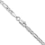 Leslie's 14K White Gold 3mm Flat Figaro Chain 20 Inch 430-09556