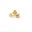 14K Natural Yellow Diamond Stud Earrings