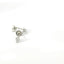 14K White Gold Marquise Diamond Stud Earrings