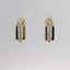 14k Yellow Gold Diamond Earrings