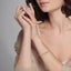 KWIAT 18KT Five-Row Bangle with Pavé Cognac Diamonds B-15546-0-BRN-18KP