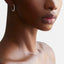 KWIAT 18K Diamond Hoop Earrings .02CTTW E-15918-0-DIA-18KY