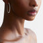 KWIAT 18K Diamond Hoop Earrings .02CTTW E-15921-0-DIA-18KW
