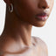 KWIAT 18KT Diamond Hoop Earrings .08CTTW E-15930-0-DIA-18KW