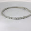 14K White Gold Diamond Line Bracelet