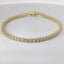 14K Yellow Gold Diamond Line Bracelet