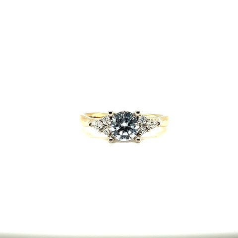 Iris Diamond Engagement Ring